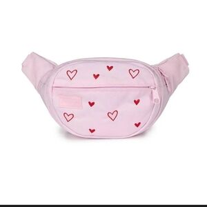 JanSport Fifth Ave Waist Pack - Pink Party Hearts NWT